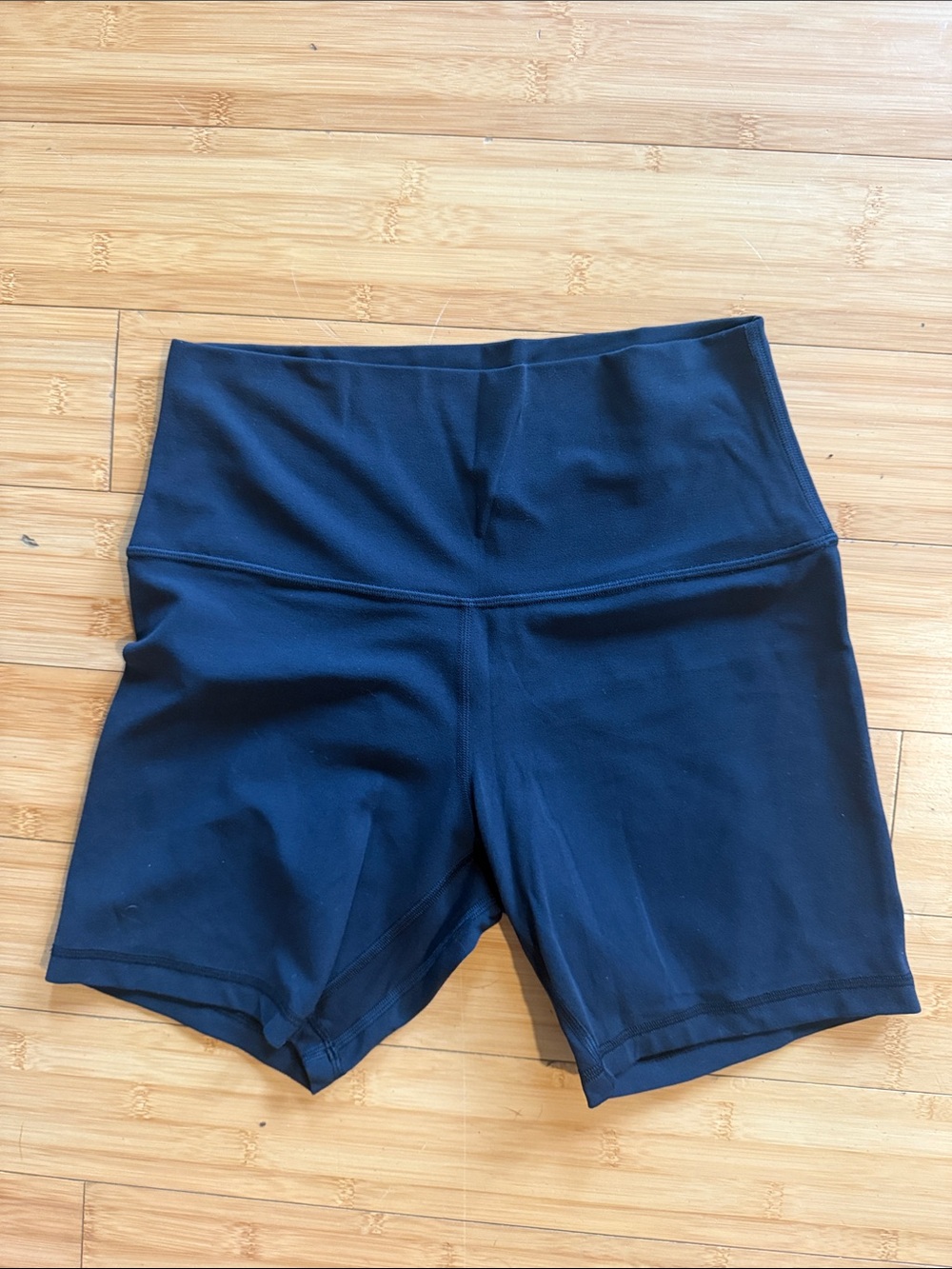 lululemon athletica Black High-Rise Bike Shorts